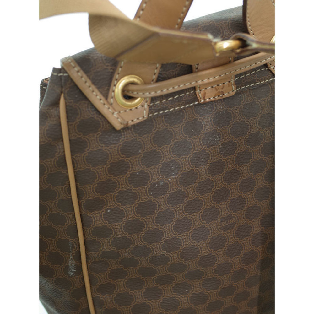 Celine Macadam Rucksack Backpack Pattern Brown - image 8